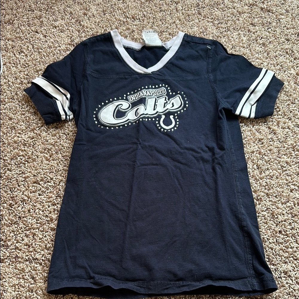 NFL Blue and White Short Sleeve Tee